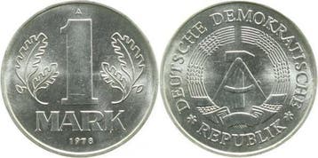 1 Mark Ddr 1978a (MuntenenBankbiljetten-Duitslandvanaf1871), Verzenden, België
