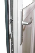 PVC Deur Premium Plus b98xh215 cm vol glas Antraciet R, Doe-het-zelf en Bouw, Deuren en Vliegenramen, 80 tot 100 cm, 215 cm of meer