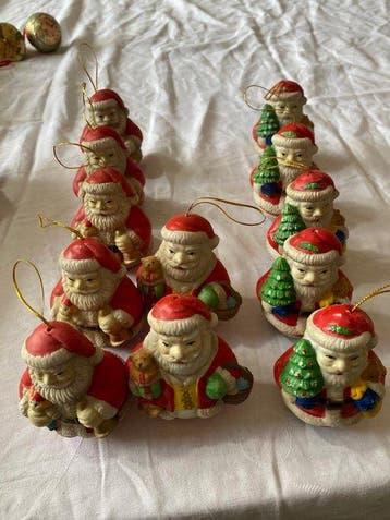 Kerstdecoratie - Aardewerk, Papier, Gips, Diversen, Nieuw