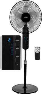2dekans | KRAFT Ventilator Staand - Statiefventilator - In, Ophalen of Verzenden