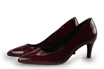 Manfield Pumps in maat 40 Rood, Pumps, Verzenden, Zo goed als nieuw, Manfield