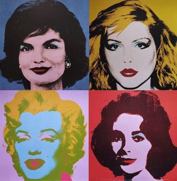 Andy Warhol (1928-1987) (after) - Marilyn Monroe, Jackie, Antiek en Kunst