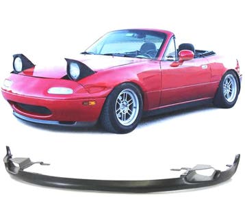 SPOILER LAME AVANT MAZDA MX5 NA 89-98 PRISES DAIR, Verzenden