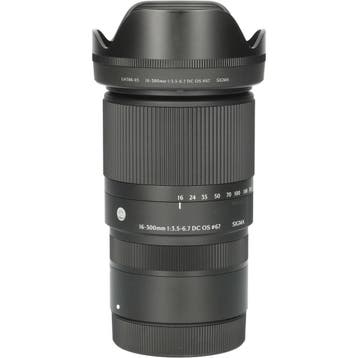 Sigma 16-300mm F3.5-6.7 DC OS | Contemporary Canon RF-mount, Ophalen of Verzenden, Gebruikt, Overige typen, Zoom