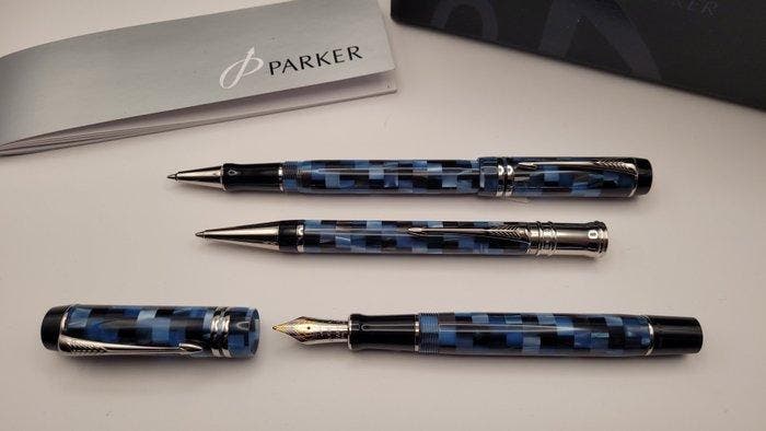 Parker - Duofold Check - Pennenset, Collections, Stylos