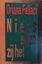 NIETS EN ZO ZIJ HET 9789035102361 O. Fallaci, Boeken, Verzenden, Gelezen, O. Fallaci
