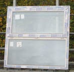 pvc raam , chassis van 138 x 135 wit, 75 tot 150 cm, Kunststof, Raamkozijn, Nieuw