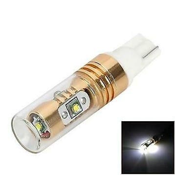 T10 LED 4-SMD 20 watt CREE - 12V interieur lamp, Verzenden