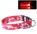 LED Halsband Camo ROOD, Verzenden