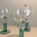 Iittala - Kerttu Nurminen - Verre à vin (5) - Mondo - Verre, Antiquités & Art