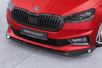 Voorspoiler | Cupspoilerlip voor Skoda Fabia 4 Monte Carlo C, Autos : Pièces & Accessoires, Verzenden