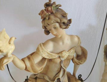 Giuseppe Armani - Beeld, Florence Sculture dArte - 53 cm -