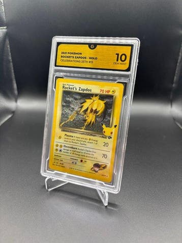 Pokémon - 1 Graded card - Zapdos 15 Foil - GG 10 - Sword &