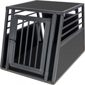 Cage de transp. vacation, alu 92 x 65 x 65 cm, graphite -