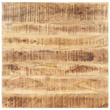 vidaXL Tafelblad 15-16 mm 70x70 cm massief mangohout, Verzenden, Nieuw