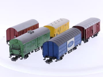 Schaal H0 Märklin 4411, 4509, 4605, 4934 en 48159 set van.., Ophalen of Verzenden, Overige typen