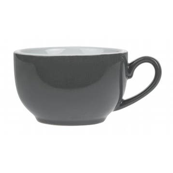 Koffiekopjes | CAFÉ | Keramiek | Grijs | 23cl | 12 Stuks |, Verzenden, Nieuw in verpakking