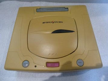 Sega - Sega Saturn - Sega Saturn White (Mist Gray) Complete