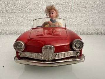 Schuco - Alfa Romeo ‘TEXI’ - Voiture à remontoir - 1950-1959