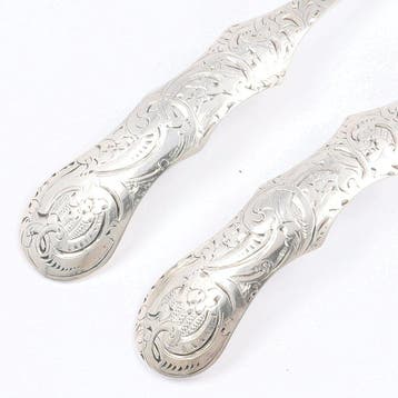 Gember Couvert - Biedermeier - Ménagère (2) - Argent 833