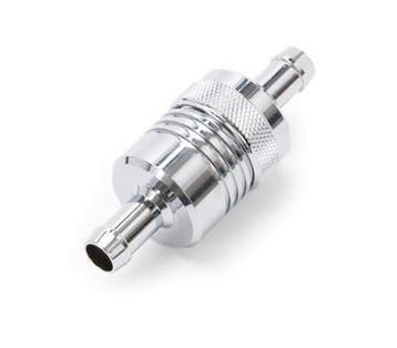 Edelbrock 8136 fuel filter chroom, Ophalen of Verzenden