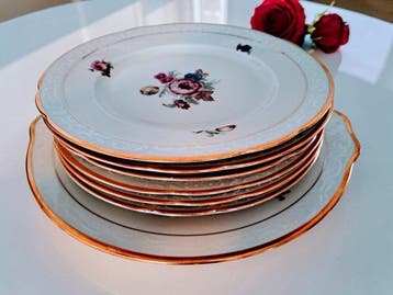 Københavns Porcellains Maleri - Bord (7) - Porselein -
