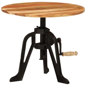 Bijzettafel gietijzer | 63% korting | Retour deal, 45 tot 60 cm, Gebruikt, Verzenden, Rustiek