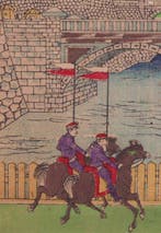 Niju Bridge at the Imperial Palace  - 1889