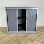 roldeurkast 2 legborden en sleutel (hxbxd) 107x120x46 cm,, Gebruikt
