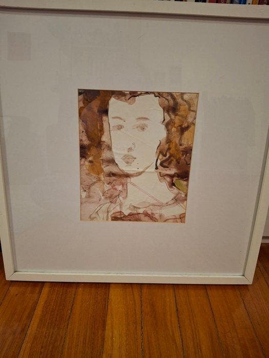 Jorge Curval (1958) - O Retrato das Palavras, Antiquités & Art, Art | Peinture | Moderne