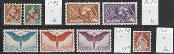 Zwitserland 1862/1927 - Selectie waarbij luchtpost, Gestempeld