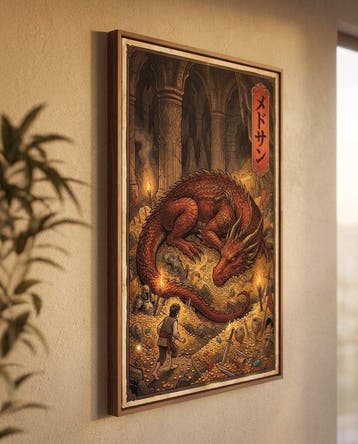 MEDSAN - The Dragons Hoard () - UNIQUE WORK