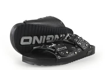 Vingino Slippers Meisjes in maat 34 Zwart, Verzenden, Jongen of Meisje, Schoenen, Nieuw