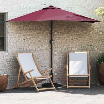 vidaXL Tuinparasol 294 x 150 x 224 cm Polyester en Staal, Verzenden, Nieuw