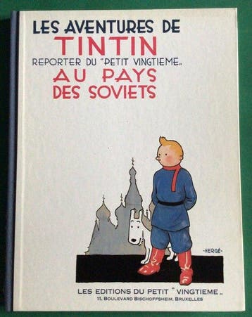 Tintin - Le Temple du Soleil + Tintin au pays des soviets -, Boeken, Nieuw