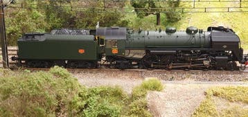 Jouef H0 - HJ2430S - Locomotive à vapeur avec tender (1) -, Nieuw