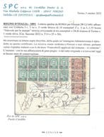 Koninkrijk Italië 1891 - Brief uit Rome naar Florence -