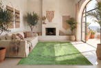 Groene vintage - Vloerkleed - 295 cm - 180 cm - met, Nieuw