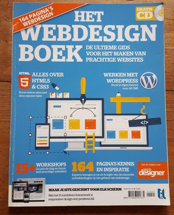 Het webdesign boek - incl cd 8710966001875 web designer, Boeken, Verzenden, Gelezen, Web designer