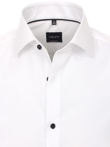 Venti Overhemd Met Manchet Modern Fit 001980-001 Wit, Verzenden
