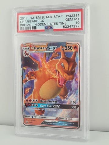Pokémon - 1 Graded card - Pokémon - Dracaufeu SM211 Carte