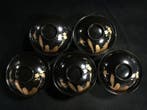 Wajima lacquerware / Japanese Vintage Wooden Bowl / Set of 5