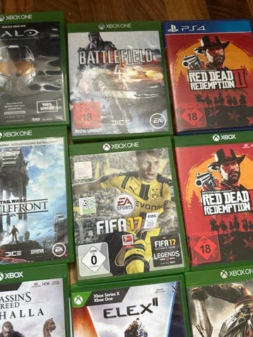 Microsoft, Sony - Xbox One - Sammlung versch. Xbox One und