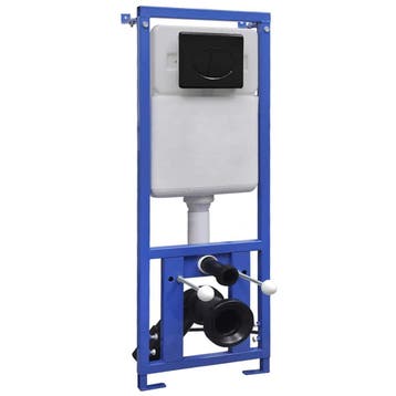 vidaXL Inbouwreservoir voor Hangtoilet 11 L 41x14x(110-125), Doe-het-zelf en Bouw, Verzenden, Nieuw