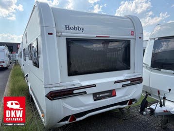 HOBBY De Luxe 540 UL - NIEUW - EINDEREEKS, 2 aparte bedden, Rondzit, Hobby, Tot en met 4