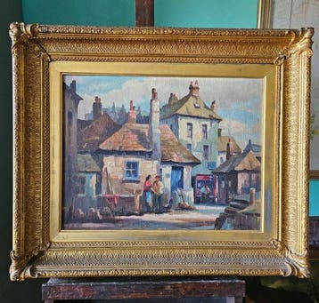 George Ayling (1887-1960) - St. Ives, Antiek en Kunst