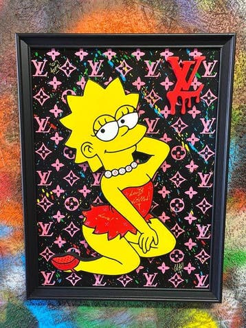 CASH - LISA SIMPSON by LOUIS VUITTON !