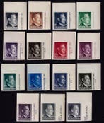 Generaal-gouvernement 1941 - Ongetande hoekvelranden met, Timbres & Monnaies, Timbres | Europe | Allemagne