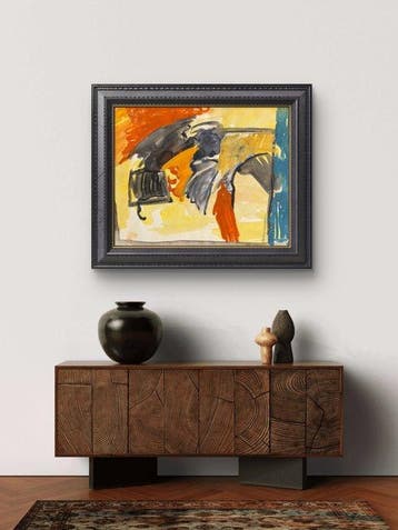 Marcus de Vestele (1941-2024) - Composition Cobra à la