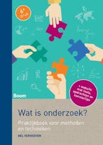 Wat is onderzoek? 9789024406937 Nel Verhoeven, Verzenden, Nel Verhoeven